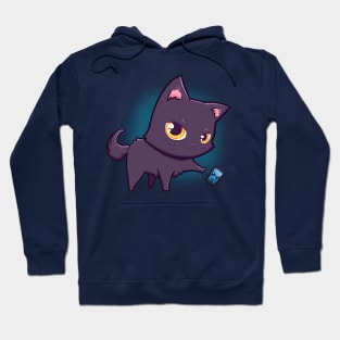 Cat Hates Smartass Phones Hoodie